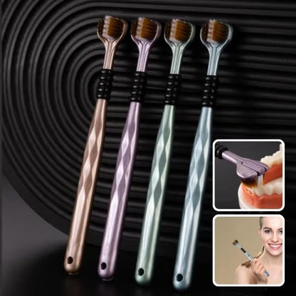 BROSSES A DENTS A 3 TETES 360° - NONEOV™